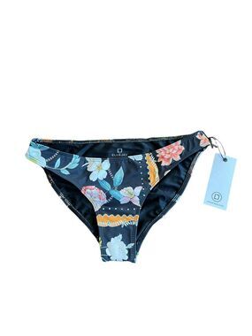 Ellejay Diane Bikini Bottom Sand Arena Floral Print Size XS NWT Beach Summer
